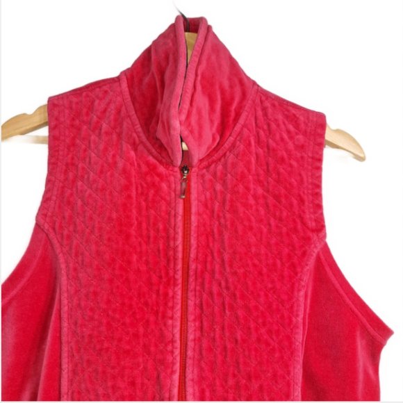 White Stag Sleeveless Quilted Full Zip Basic Vest Size 8/10 - Picture 2 of 5